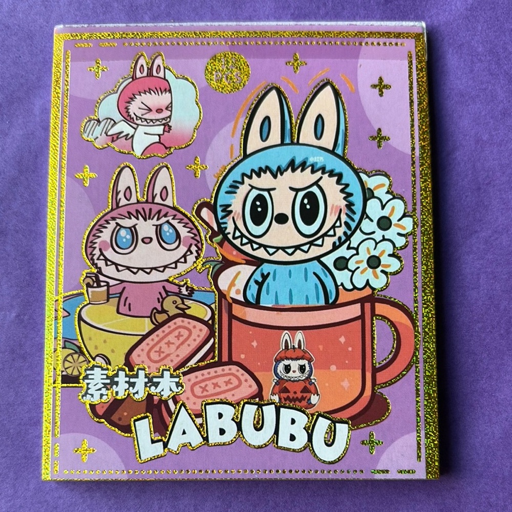 💜 LABUBU STICKER BOOK 💜 NWT 💜